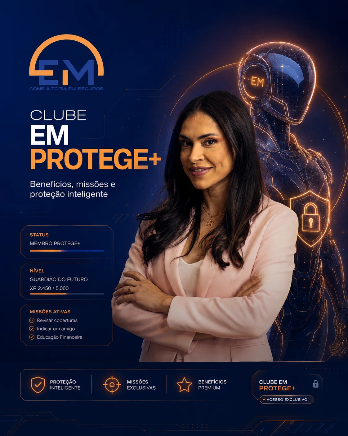 Guardião digital do Clube EM Protege+